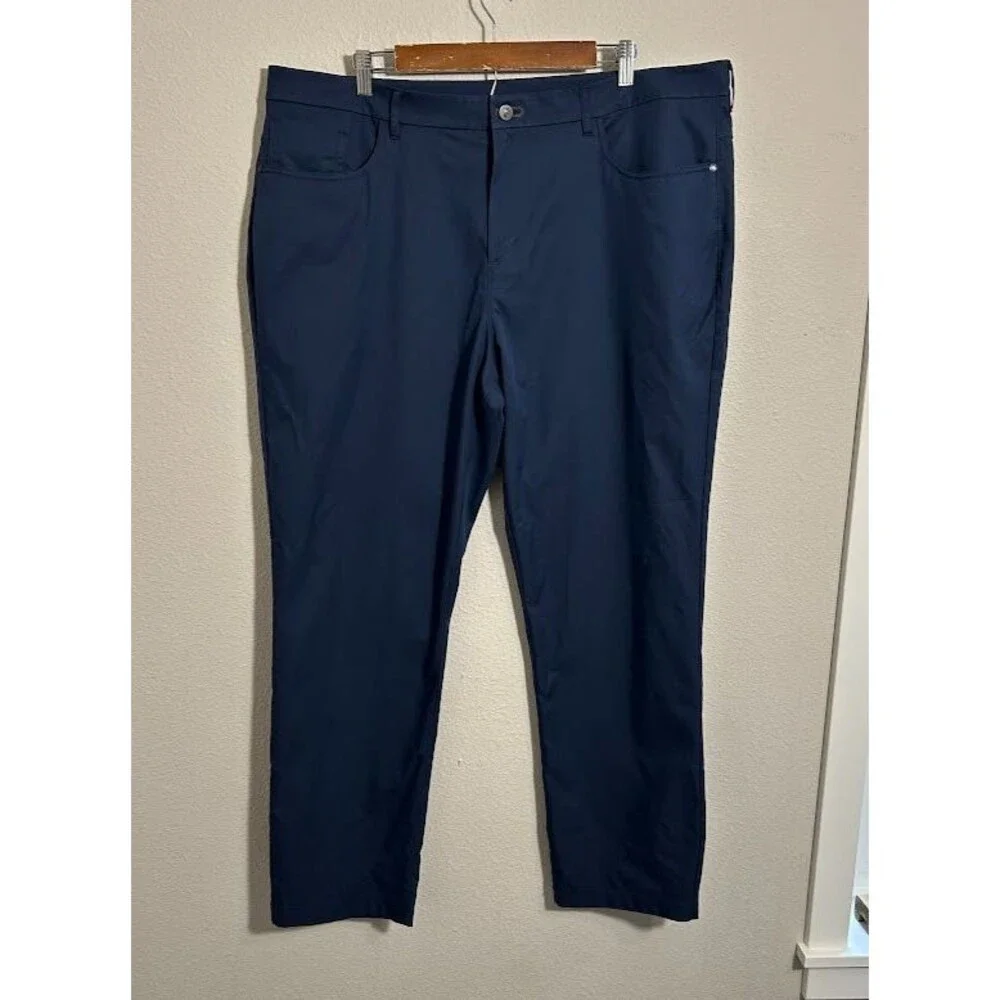 Public Rec Workday Pants Mens 40x32 Navy Blue Performance Stretch Chino Comfort